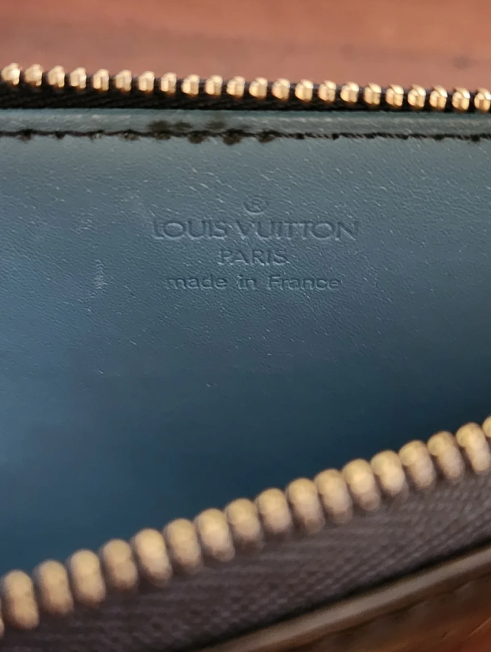 Louis Vuitton Black Monogram Vernis Pochette Bag - Picture 7 of 9